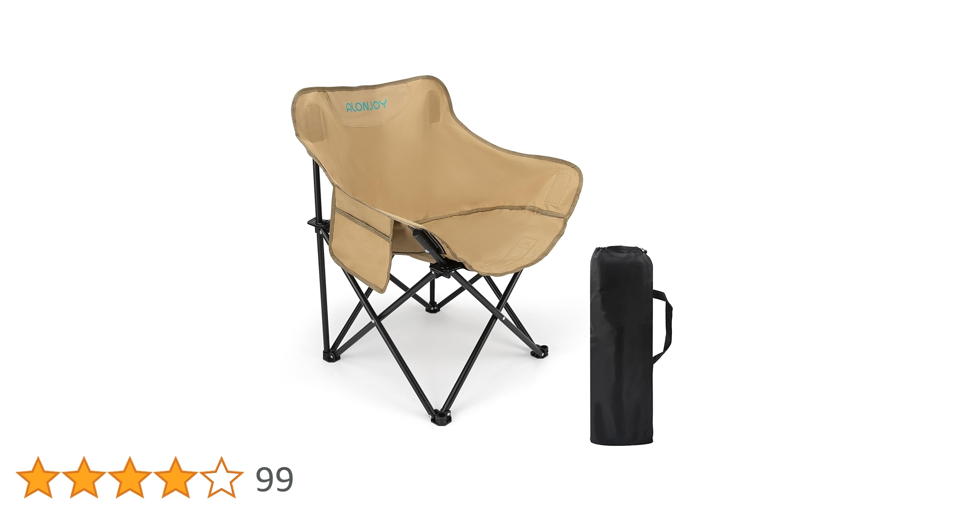 Amazon.co.jp: ALONJOY 軽量 折りたたみ椅子 アウトドアチェア